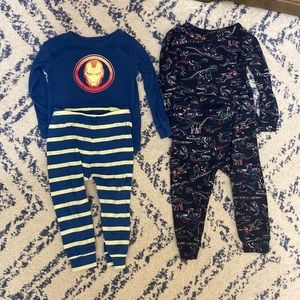 Baby GAP 2-pack Boys 100% organic cotton pjs